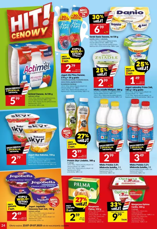 Twój Market - gazetka promocyjna Gazetka od środy 23.07 do wtorku 29.07 - strona 24