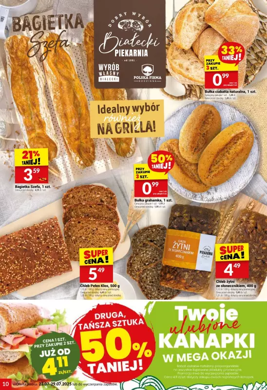 Twój Market - gazetka promocyjna Gazetka od środy 23.07 do wtorku 29.07 - strona 10