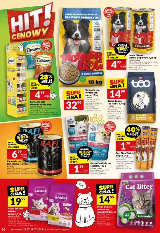 Twój Market - gazetka promocyjna Gazetka od środy 23.07 do wtorku 29.07 - strona 36