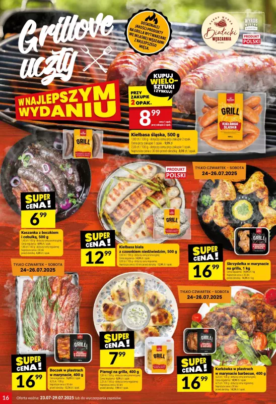 Twój Market - gazetka promocyjna Gazetka od środy 23.07 do wtorku 29.07 - strona 16