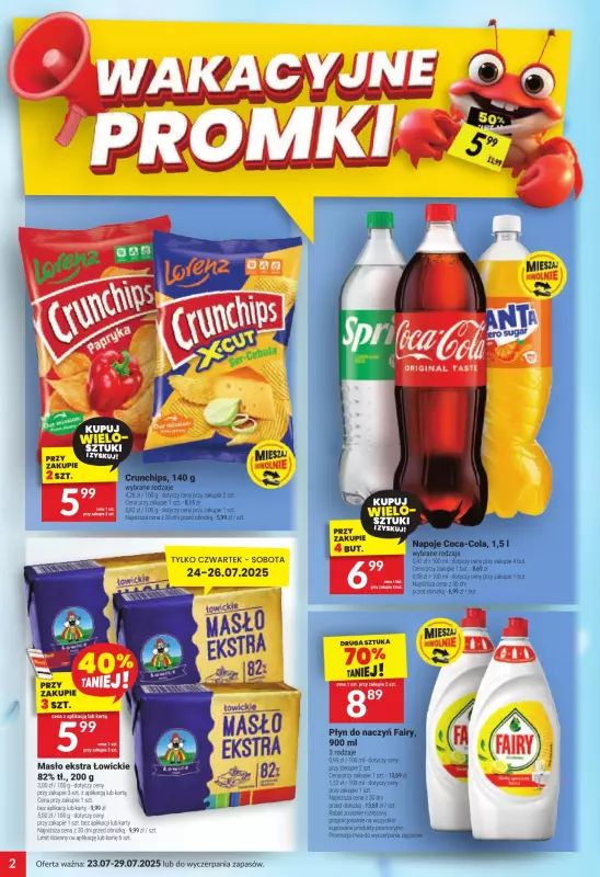 Twój Market - gazetka promocyjna Gazetka od środy 23.07 do wtorku 29.07 - strona 2