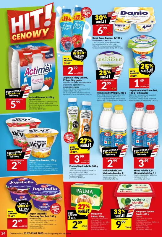 Twój Market - gazetka promocyjna Gazetka od środy 23.07 do wtorku 29.07 - strona 24
