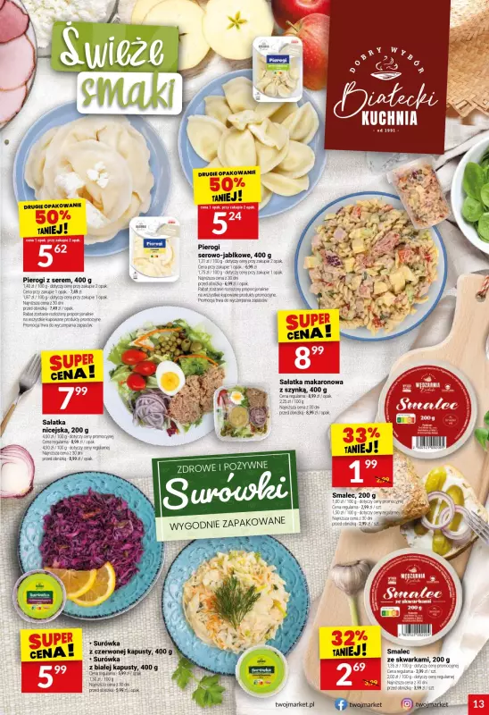 Twój Market - gazetka promocyjna Gazetka od środy 23.07 do wtorku 29.07 - strona 13