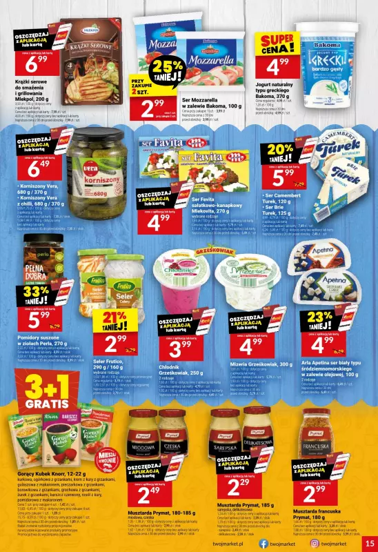 Twój Market - gazetka promocyjna Gazetka od środy 30.07 do wtorku 05.08 - strona 15