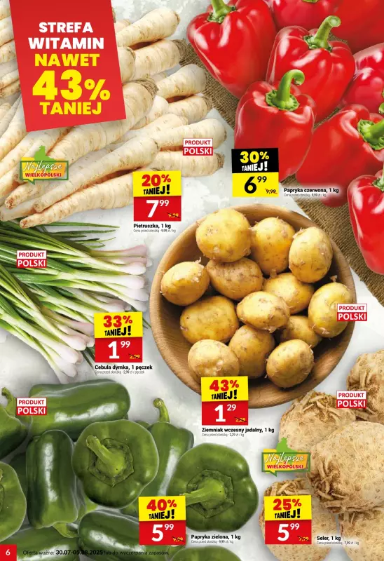 Twój Market - gazetka promocyjna Gazetka od środy 30.07 do wtorku 05.08 - strona 6
