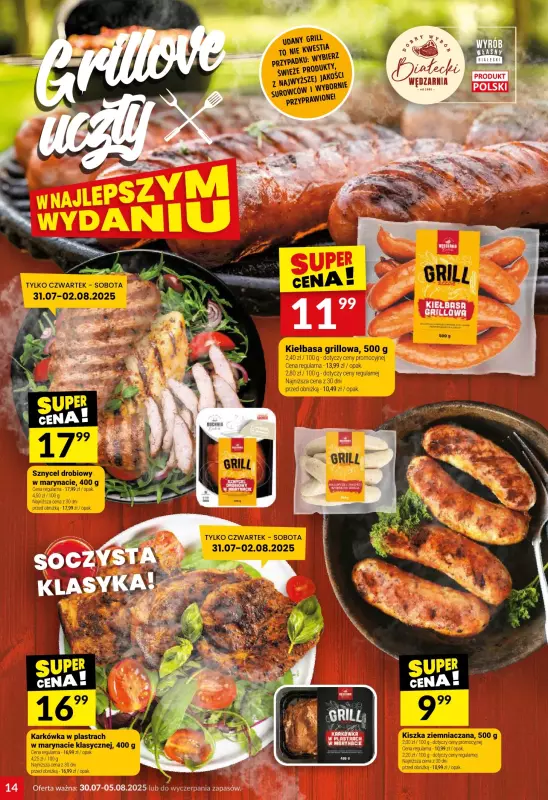 Twój Market - gazetka promocyjna Gazetka od środy 30.07 do wtorku 05.08 - strona 14