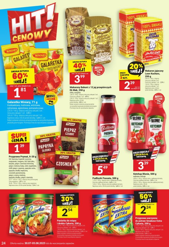 Twój Market - gazetka promocyjna Gazetka od środy 30.07 do wtorku 05.08 - strona 24
