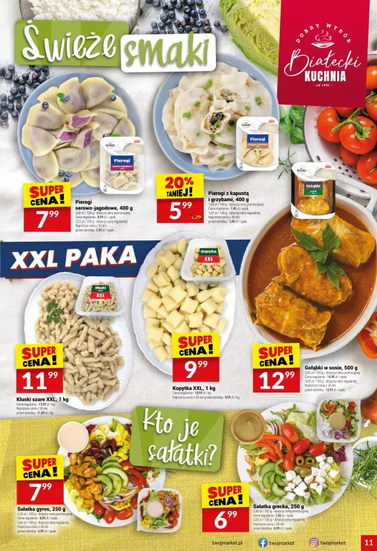 Twój Market - gazetka promocyjna Gazetka od środy 06.08 do wtorku 12.08 - strona 11