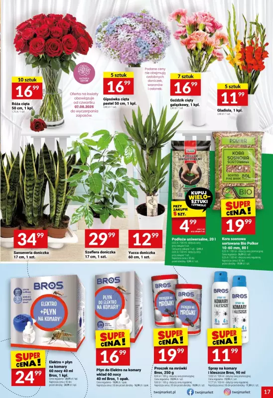 Twój Market - gazetka promocyjna Gazetka od środy 06.08 do wtorku 12.08 - strona 17