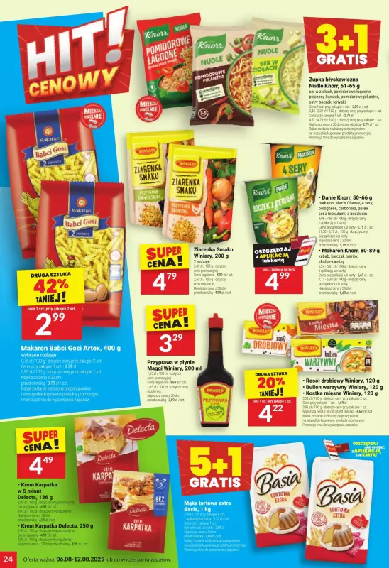 Twój Market - gazetka promocyjna Gazetka od środy 06.08 do wtorku 12.08 - strona 24