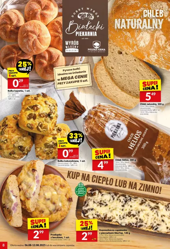 Twój Market - gazetka promocyjna Gazetka od środy 06.08 do wtorku 12.08 - strona 8