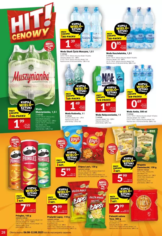 Twój Market - gazetka promocyjna Gazetka od środy 06.08 do wtorku 12.08 - strona 28