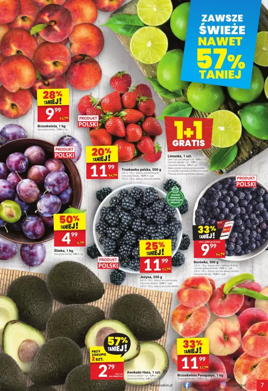 Twój Market - gazetka promocyjna Gazetka od środy 06.08 do wtorku 12.08 - strona 7