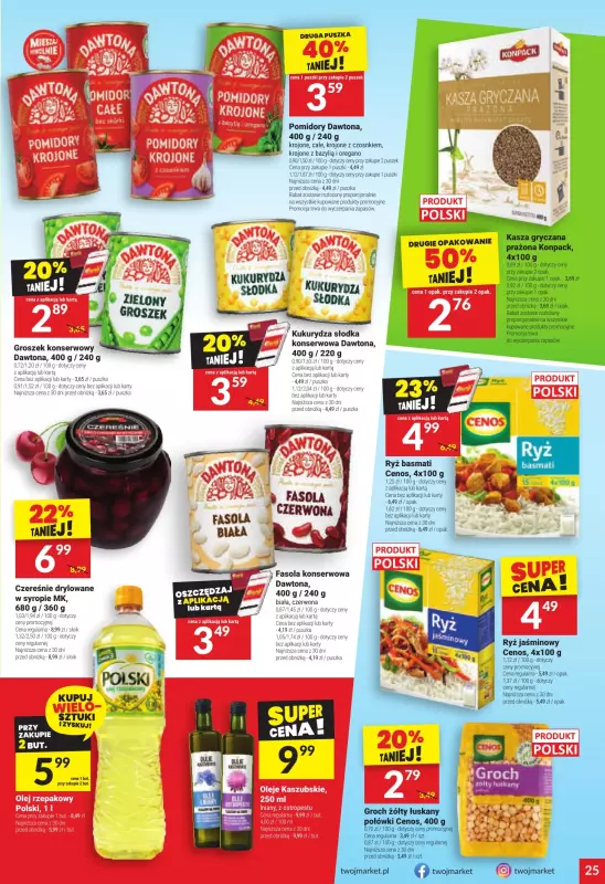 Twój Market - gazetka promocyjna Gazetka od środy 06.08 do wtorku 12.08 - strona 25