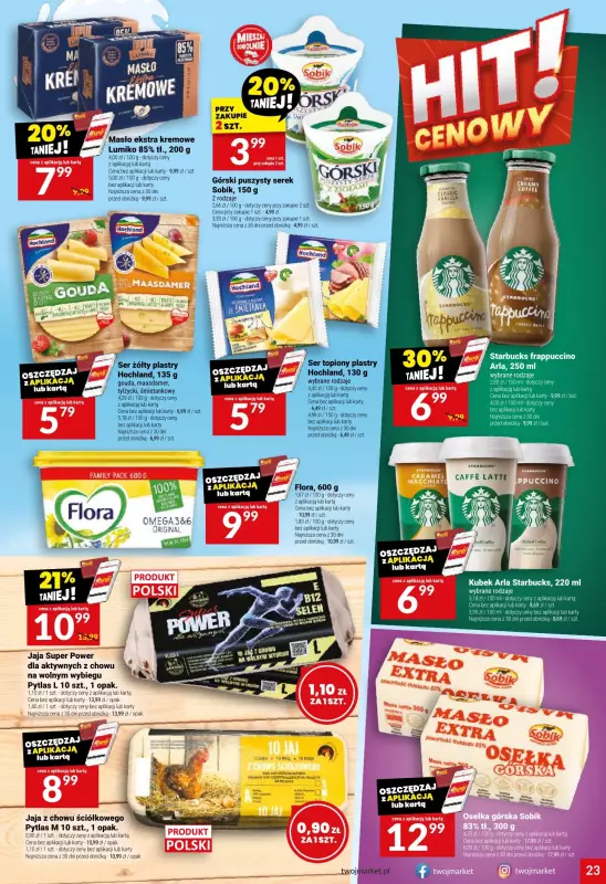 Twój Market - gazetka promocyjna Gazetka od środy 13.08 do wtorku 19.08 - strona 23