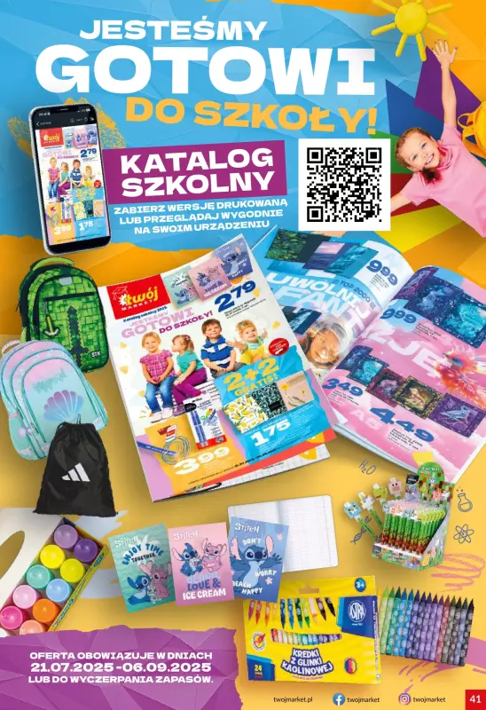 Twój Market - gazetka promocyjna Gazetka od środy 13.08 do wtorku 19.08 - strona 41