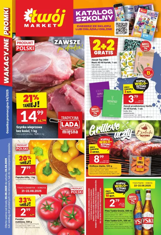 Twój Market - gazetka promocyjna Gazetka  