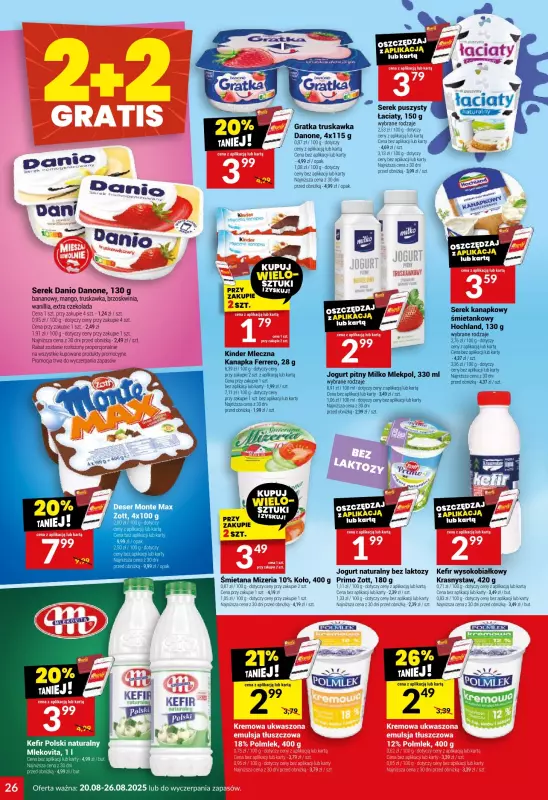 Twój Market - gazetka promocyjna Gazetka od środy 20.08 do wtorku 26.08 - strona 26