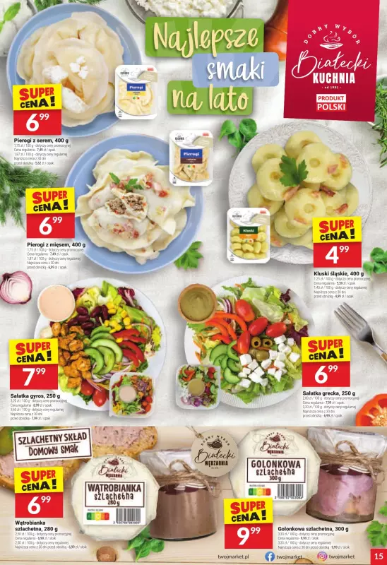 Twój Market - gazetka promocyjna Gazetka od środy 20.08 do wtorku 26.08 - strona 15