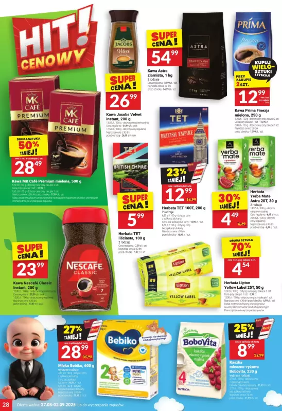 Twój Market - gazetka promocyjna Gazetka od środy 27.08 do wtorku 02.09 - strona 28