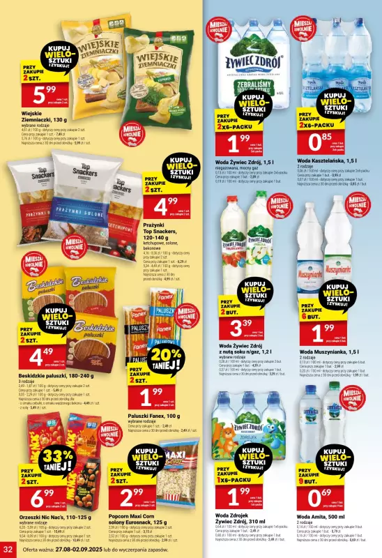 Twój Market - gazetka promocyjna Gazetka od środy 27.08 do wtorku 02.09 - strona 32