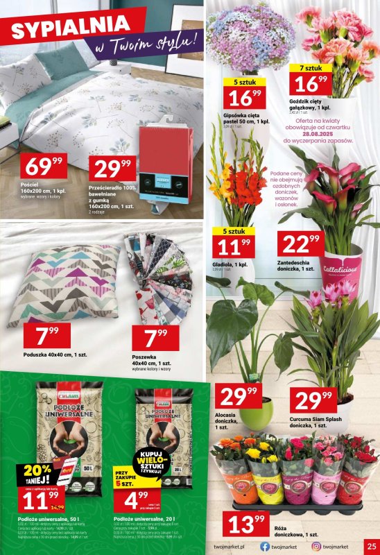 Twój Market - gazetka promocyjna Gazetka od środy 27.08 do wtorku 02.09 - strona 25