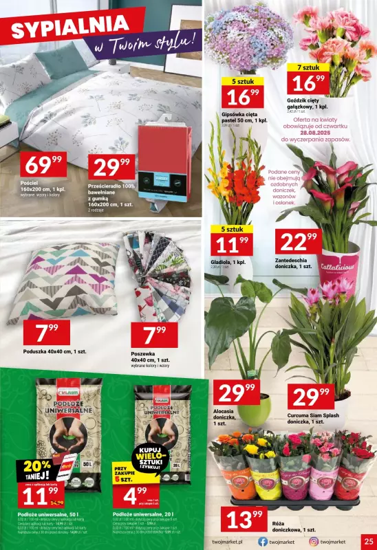 Twój Market - gazetka promocyjna Gazetka od środy 27.08 do wtorku 02.09 - strona 25