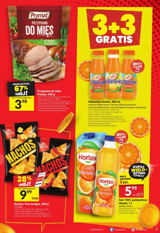 Twój Market - gazetka promocyjna Gazetka od środy 27.08 do wtorku 02.09 - strona 7