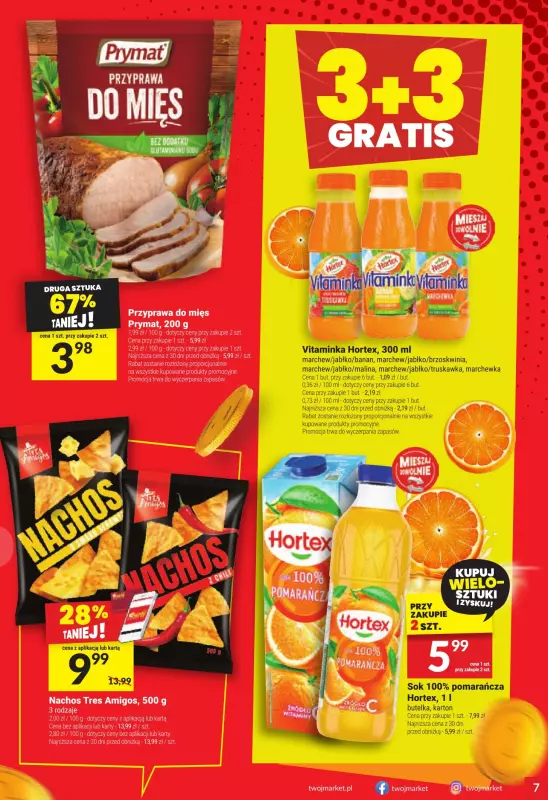 Twój Market - gazetka promocyjna Gazetka od środy 27.08 do wtorku 02.09 - strona 7