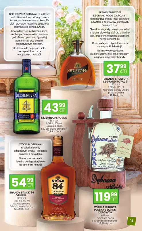 Twój Market - gazetka promocyjna Gazetka alkoholowa od wtorku 26.08 do poniedziałku 22.09 - strona 11