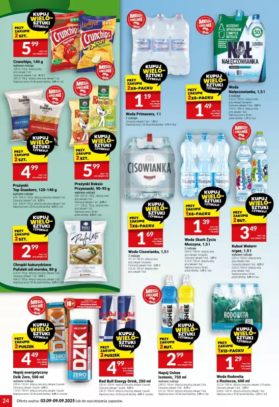 Twój Market - gazetka promocyjna Gazetka od środy 03.09 do wtorku 09.09 - strona 24