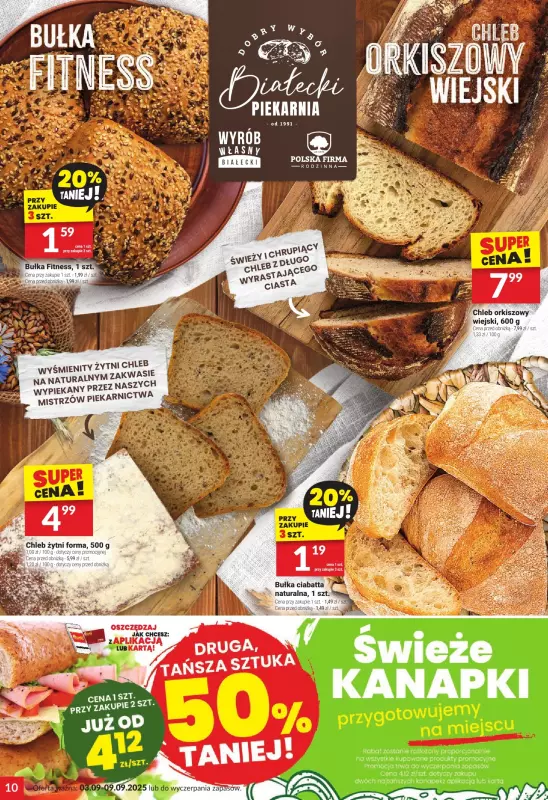 Twój Market - gazetka promocyjna Gazetka od środy 03.09 do wtorku 09.09 - strona 10