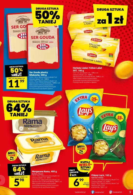 Twój Market - gazetka promocyjna Gazetka od środy 10.09 do wtorku 16.09 - strona 5