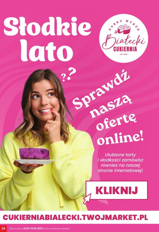 Twój Market - gazetka promocyjna Gazetka od środy 10.09 do wtorku 16.09 - strona 34