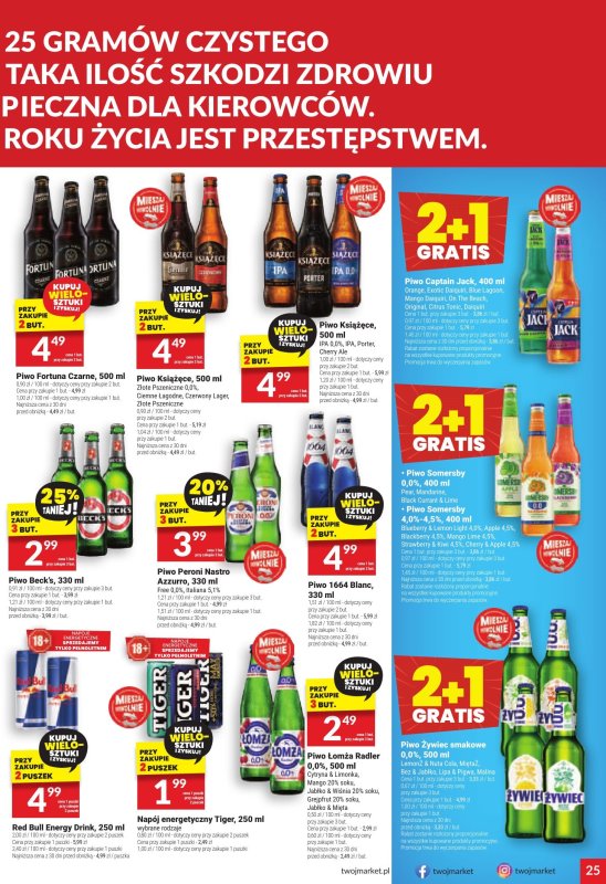 Twój Market - gazetka promocyjna Gazetka od środy 17.09 do wtorku 23.09 - strona 25
