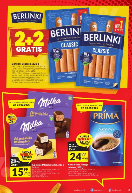 Twój Market - gazetka promocyjna Gazetka   - strona 3