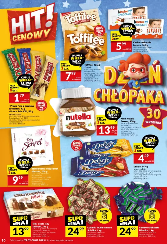 Twój Market - gazetka promocyjna Gazetka od środy 24.09 do wtorku 30.09 - strona 16