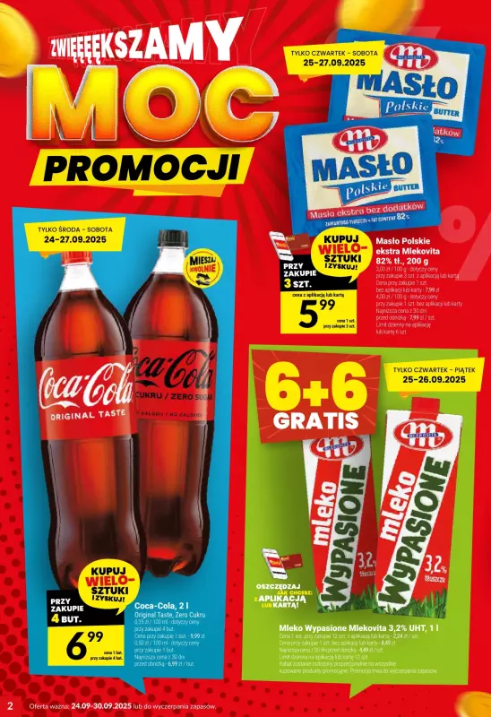 Twój Market - gazetka promocyjna Gazetka od środy 24.09 do wtorku 30.09 - strona 2