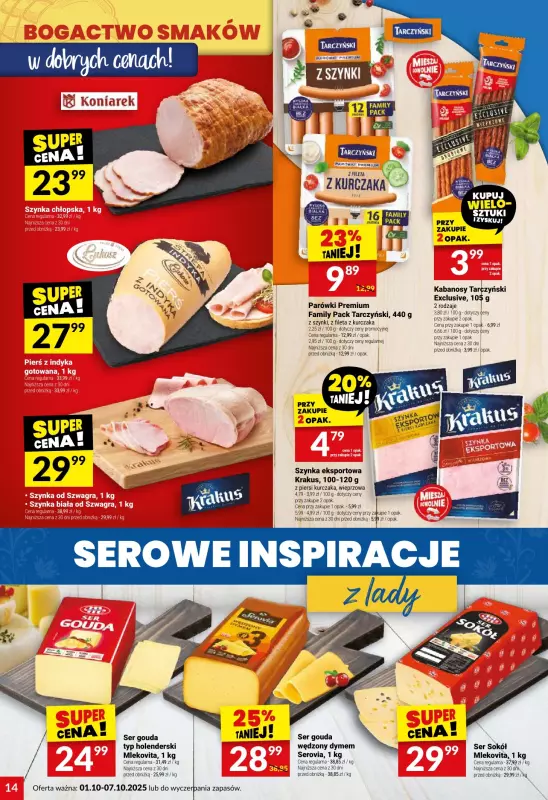 Twój Market - gazetka promocyjna Gazetka od środy 01.10 do wtorku 07.10 - strona 14