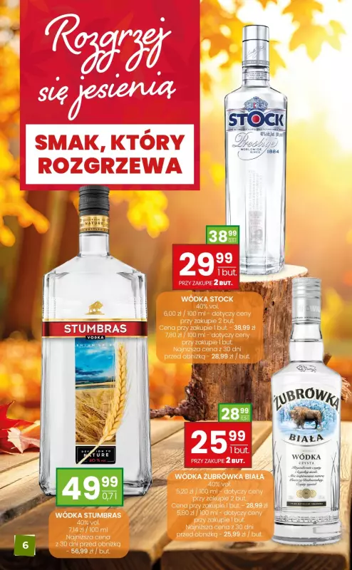 Twój Market - gazetka promocyjna Gazetka alkoholowa od środy 01.10 do niedzieli 02.11 - strona 6