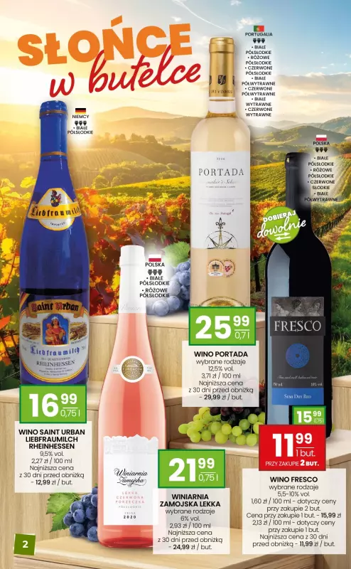 Twój Market - gazetka promocyjna Gazetka alkoholowa od środy 01.10 do niedzieli 02.11 - strona 2