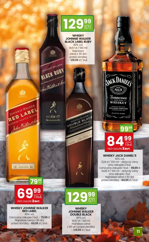 Twój Market - gazetka promocyjna Gazetka alkoholowa od środy 01.10 do niedzieli 02.11 - strona 11
