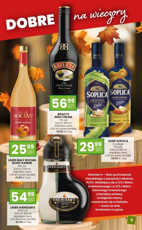Twój Market - gazetka promocyjna Gazetka alkoholowa od środy 01.10 do niedzieli 02.11 - strona 5