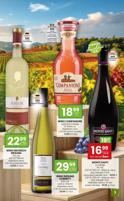 Twój Market - gazetka promocyjna Gazetka alkoholowa od środy 01.10 do niedzieli 02.11 - strona 3