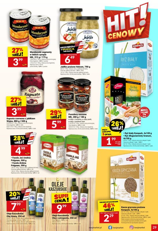 Twój Market - gazetka promocyjna Gazetka od środy 15.10 do wtorku 21.10 - strona 29