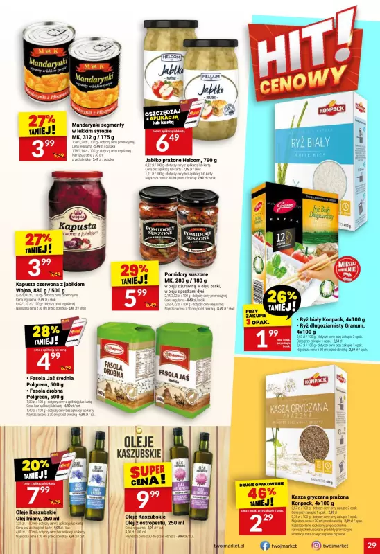 Twój Market - gazetka promocyjna Gazetka od środy 15.10 do wtorku 21.10 - strona 29