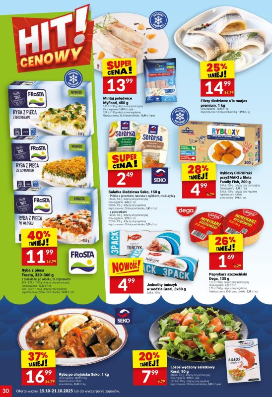 Twój Market - gazetka promocyjna Gazetka od środy 15.10 do wtorku 21.10 - strona 30