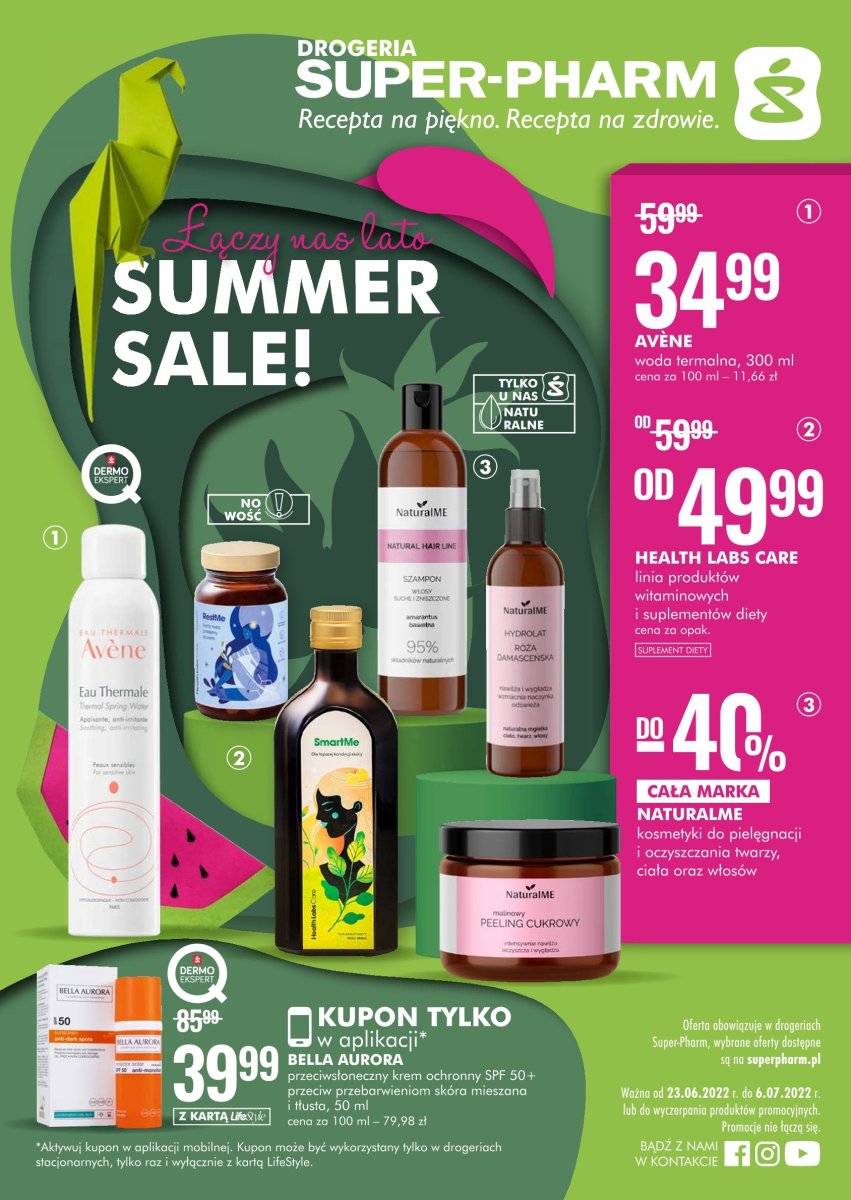 Gazetka Super-Pharm - Summer Sale