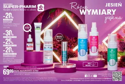 Gazetka promocyjna Super-Pharm - ważna od 14 wrzesień 2023 do 8 październik 2023