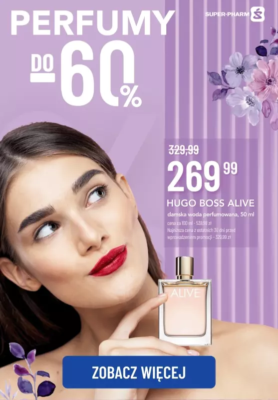 Super-Pharm - gazetka promocyjna Perfumy do -60% od środy 15.05 do wtorku 28.05